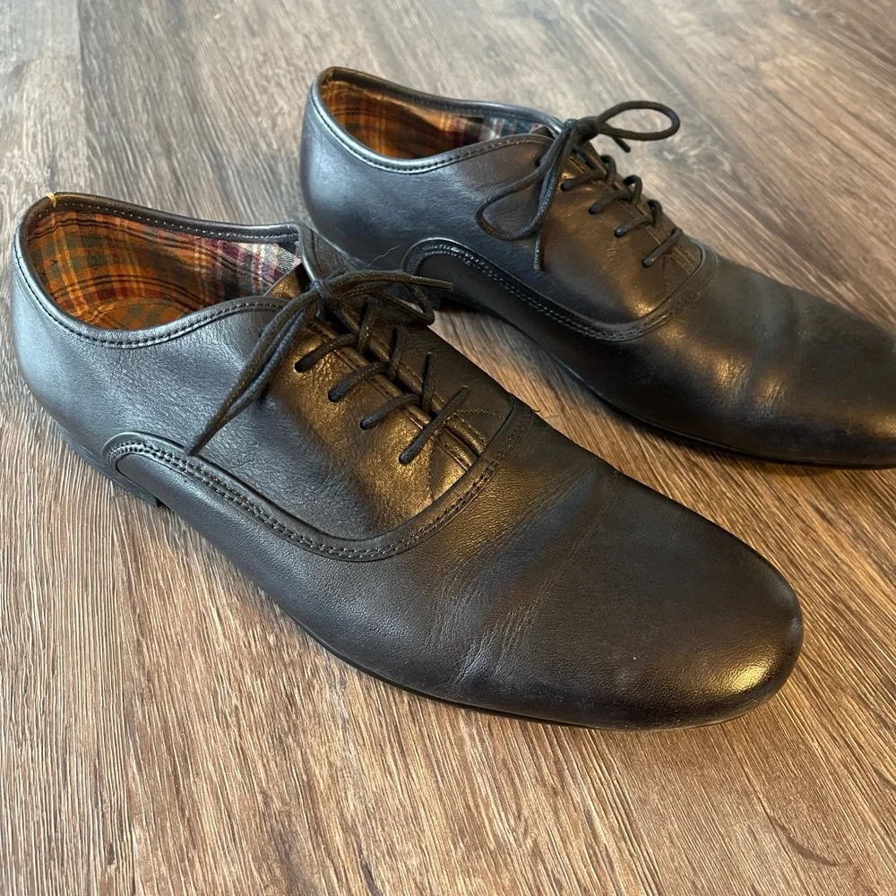 🚩Final Sale
Bed|Stu | Oxford Leather Loafers Size 10